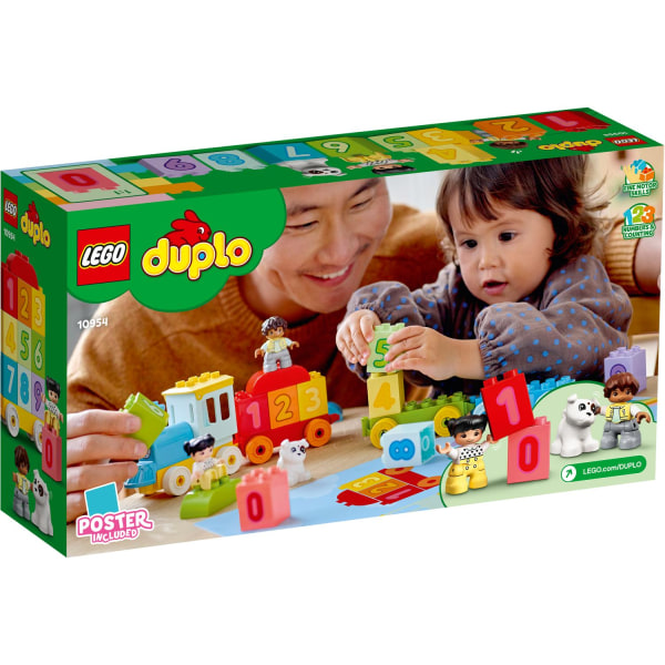 LEGO® Duplo Siffertåg Lär dig räkna 10954 multifärg