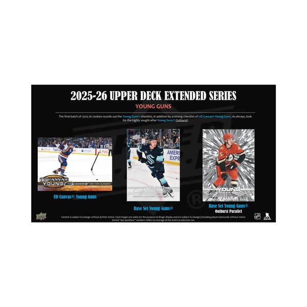 Upper Deck NHL 2025-26 Extended Series multifärg