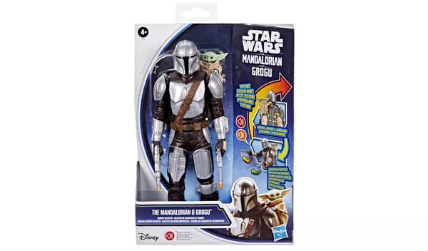 Star Wars Mandalorian & Grogu Figur med ljud multifärg
