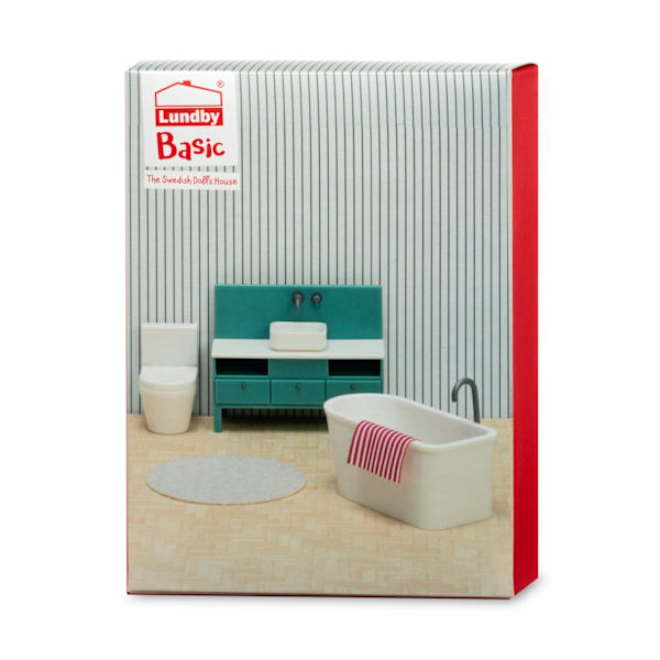 Lundby Badrumsset Basic multifärg