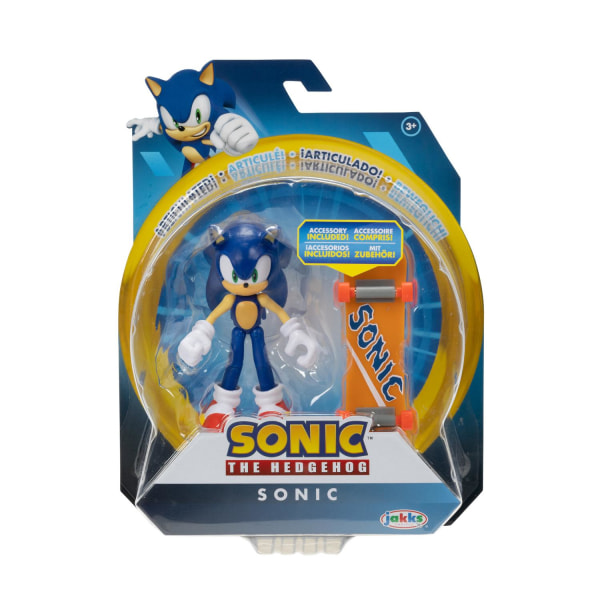 Sonic Figur 10cm Sonic Skate multifärg