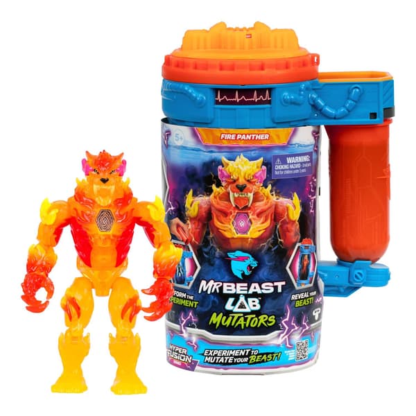 Mr Beast Lab Mutators Mutation Chamber Fire Panther multifärg