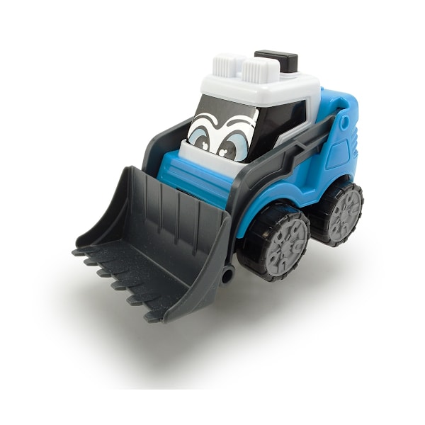 ABC Happy Builder Arbetsfordon Bulldozer Blå Blå