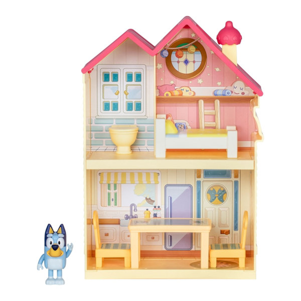 Bluey Mini Home Hus Lekset multifärg