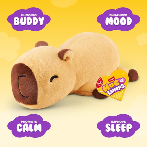 Hug A Lumps Medium Fluffy Connie Kapybara multifärg