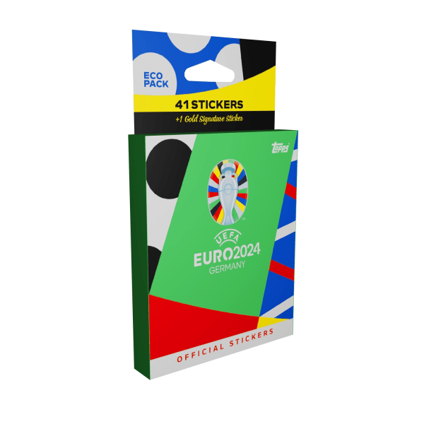 EURO 2024 Eco Pack Stickers multifärg