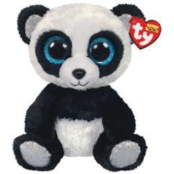 TY Beanie Boos BAMBOO Panda reg multifärg