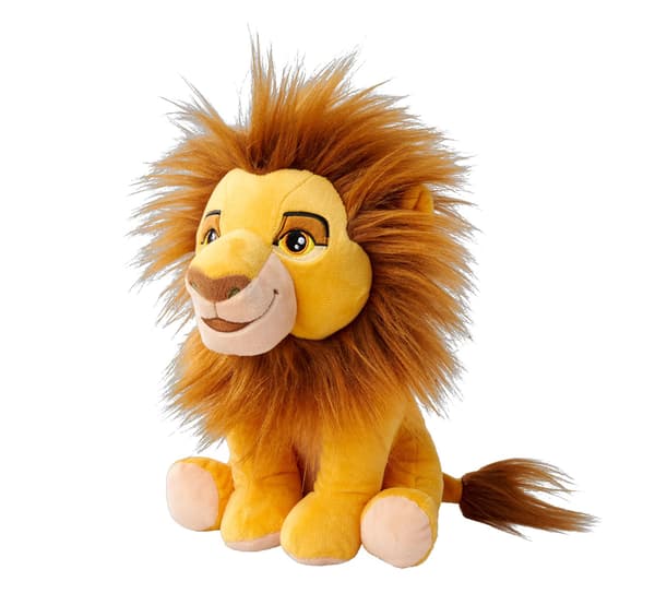 Disney Lejonkungen Mufasa Mjukdjur 25cm multifärg