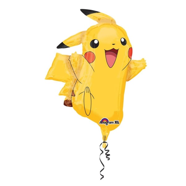 Pokemon Folieballong Pikachu multifärg