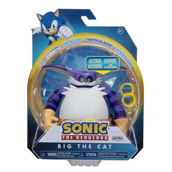 Sonic Figur 10cm Big multifärg