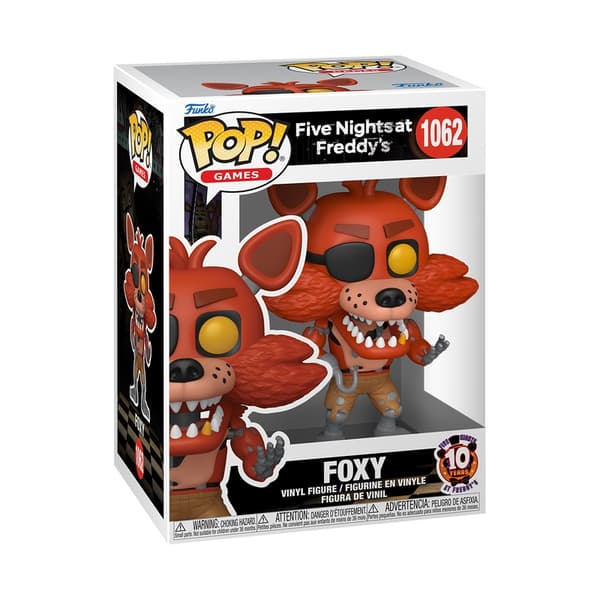 Funko POP! Games Five Nights at Freddys Foxy 1062 multifärg