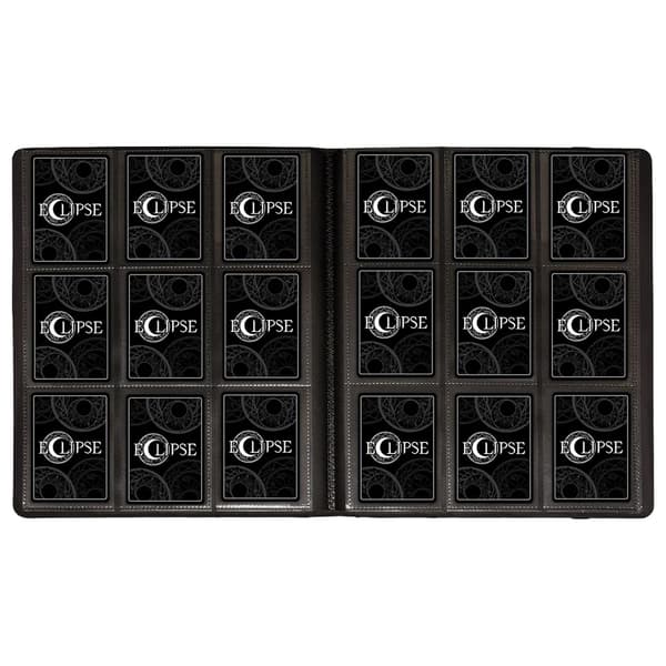 Ultra Pro 9-Pocket Pro-Binder Eclipse Jet Black Svart