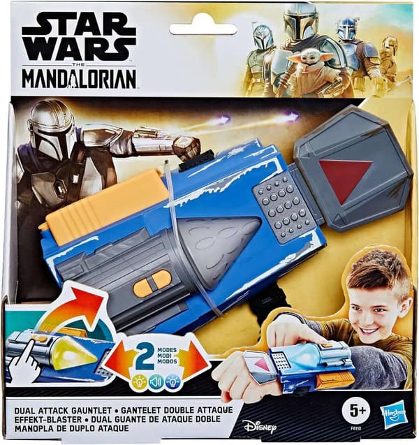 Star Wars The Mandalorian Dual Attack Gauntlet multifärg