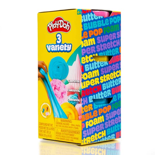 Play-Doh 3 sorters lera Carnival multifärg