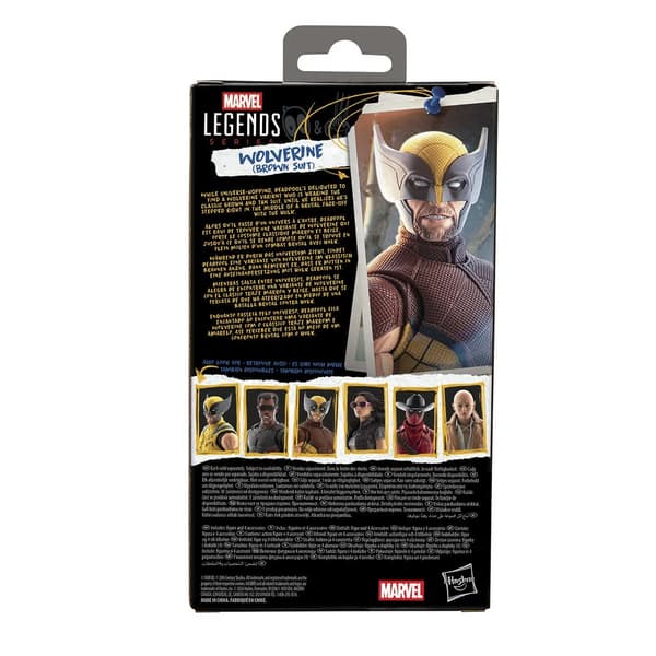 Marvel Legends Series Figur Wolverine (Brown Suit) multifärg