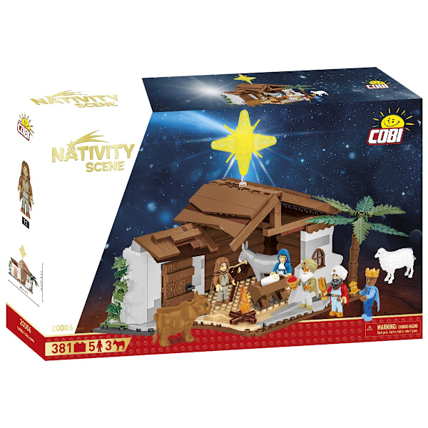 Cobi Nativity Scene Julkrubba 20006 MultiColor