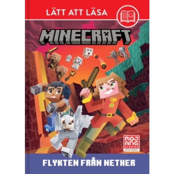 Minecraft Lätt att läsa Flykten från Nether multifärg