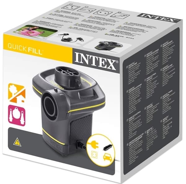 INTEX Quick-Fill Elektrisk pump 220-240V multifärg