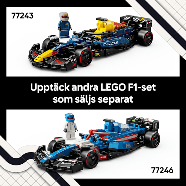 LEGO® Speed Champions Oracle Red Bull Racing RB20 F1® racerbil 77243 multifärg