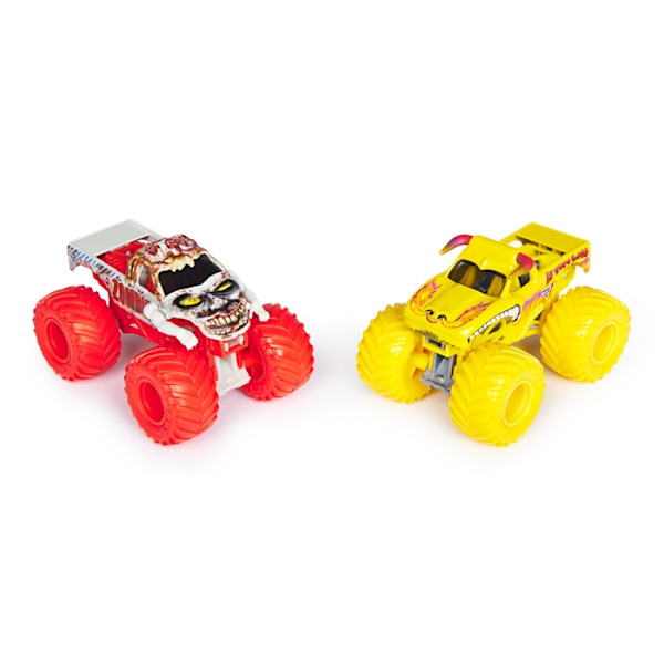 Monster Jam 1:64 2-pack Zombie vs El Toro Loco multifärg