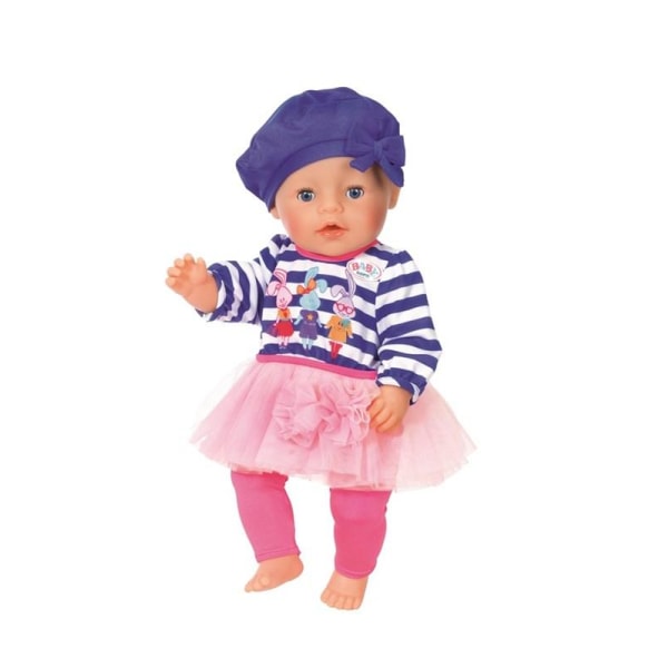 BABY born Fashion Outfit med Blå Rosett multifärg