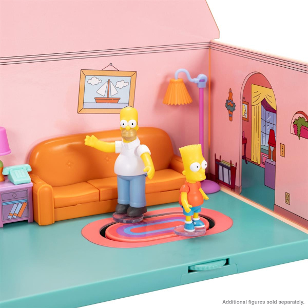 The Simpsons Living Room Diorama Lekset multifärg