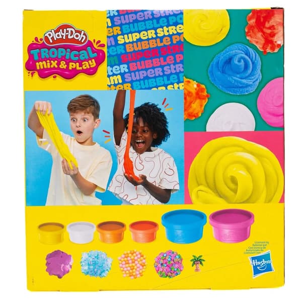 Play-Doh Tropical Mix & Play 6-pack multifärg
