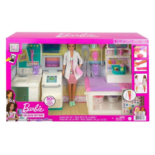 Barbie Klinik Lekset Fast Cast Clinic multifärg
