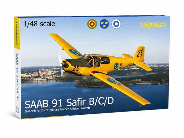 Tarangus Saab 91 Safir B/C/D 1/48 multifärg