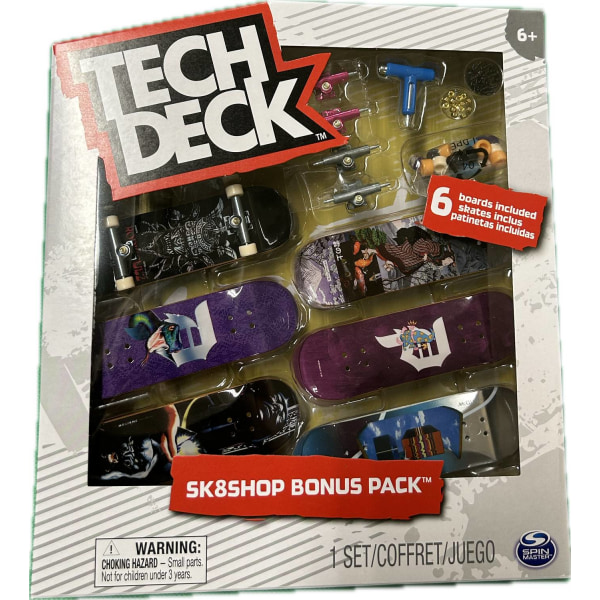 Tech Deck SK8SHOP Bonus pack Primitive multifärg