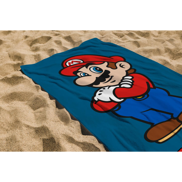 Super Mario Handduk 70x120 cm multifärg