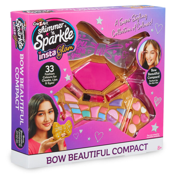 Shimmer n Sparkle Instaglam Bow Beautiful Compact multifärg