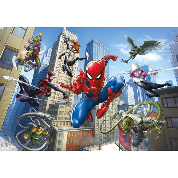 Clementoni Spiderman Pussel 104 bitar multifärg