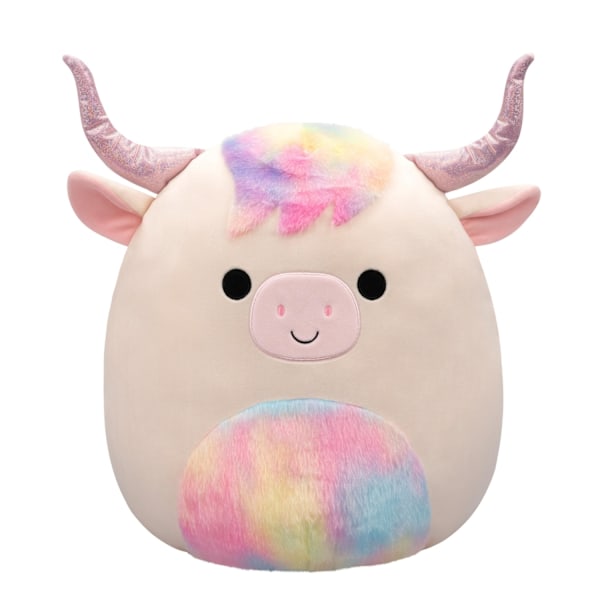 Squishmallows 40cm Dagnus Highland Cow multifärg
