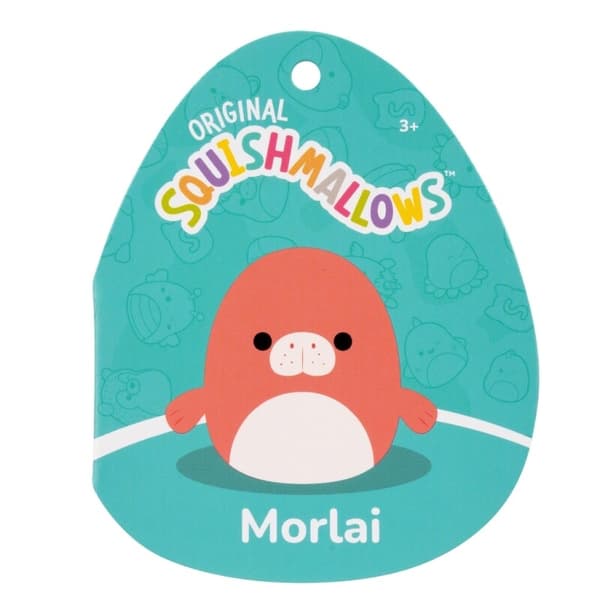 Squishmallows 40cm Morlai Manatee multifärg
