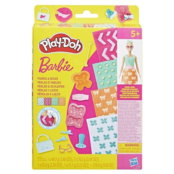 Play-Doh Barbie Designer Patterns Pearls & Bows multifärg
