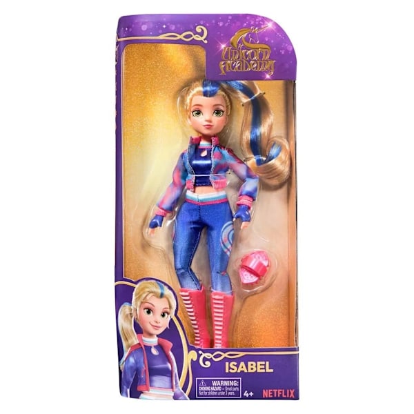 Unicorn Academy Docka 25cm Isabel multifärg