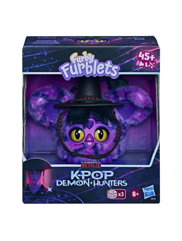 Furby K-Pop Demon Hunters Saja Boy Furblets multifärg