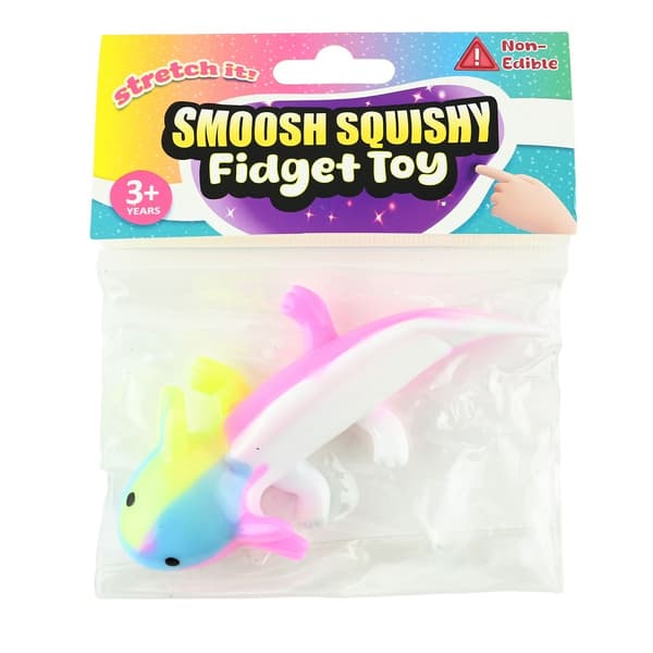 Smoosh Squishy Axolotl 12cm multifärg
