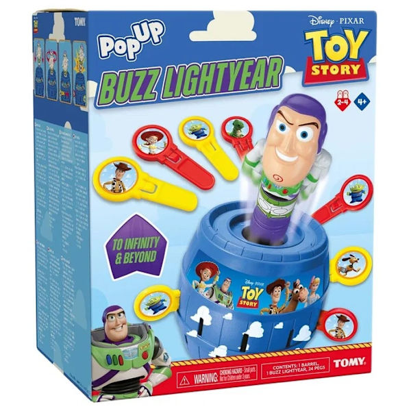 Pop-Up Buzz Lightyear Game multifärg