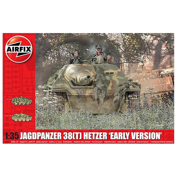 Airfix JagdPanzer 38T Hetzer "Early Version" 1:35 Modellbyggsats multifärg