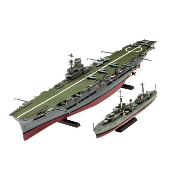 Revell Tribal Class Destroyer & HMS Ark Royal 1:720 Modellbyggsats multifärg