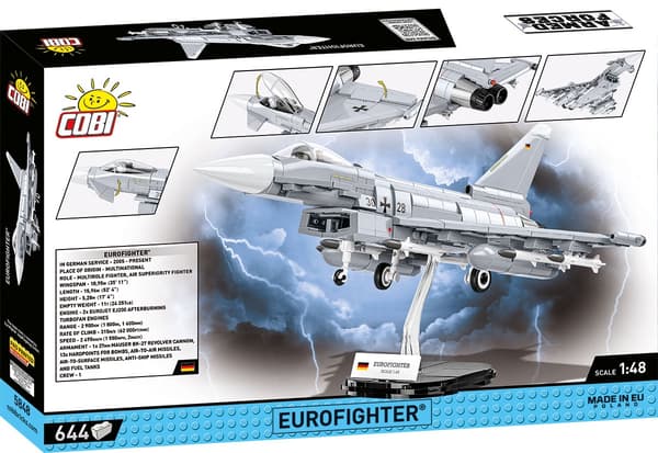 Cobi Eurofighter 1:48 5848 multifärg