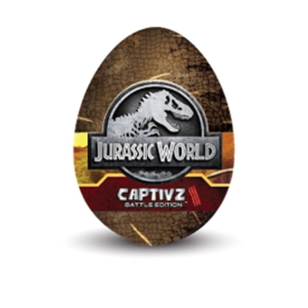 Jurassic Captivz Clash Edition Slime Egg 1-pack multifärg