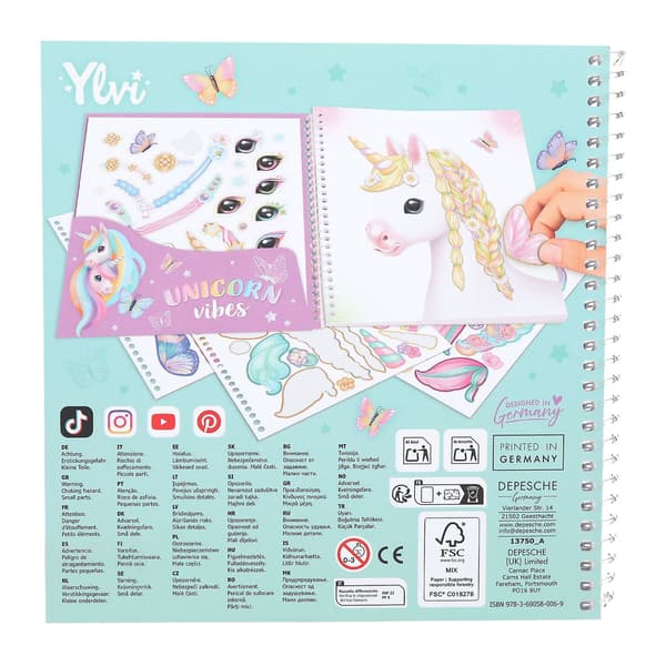 Ylvi Create Your Special Unicorn multifärg