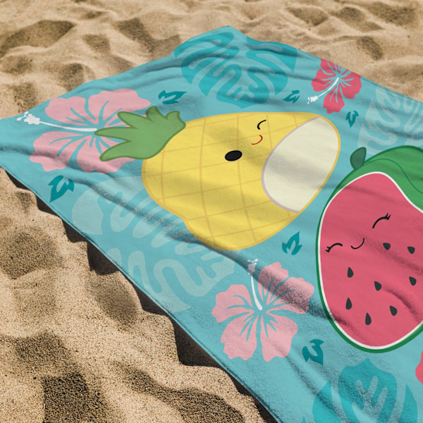Squishmallows Handduk 70x140cm 10983 multifärg
