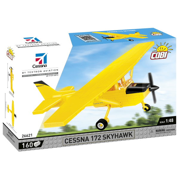 Cobi Cessna 172 Skyhawk Yellow 1:48 26621 multifärg