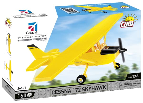 Cobi Cessna 172 Skyhawk Yellow 1:48 26621 multifärg