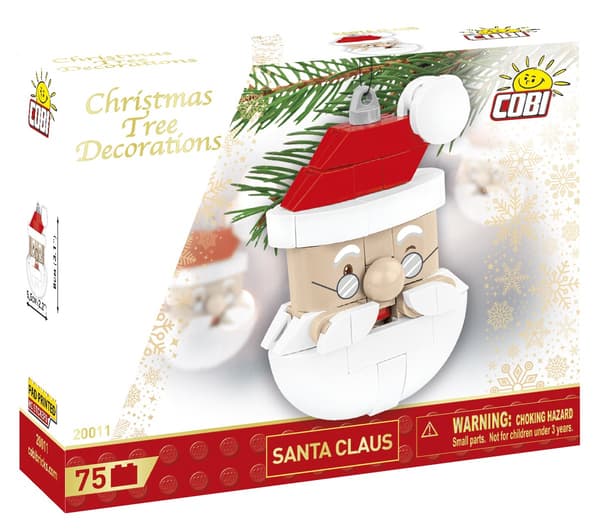 Cobi Christmas Decoration Santa Claus multifärg