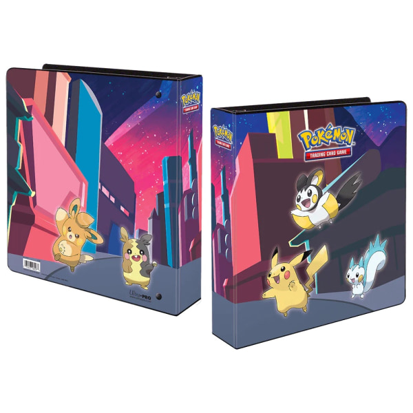 Pokemon Album Shimmering Skyline feat Pikachu inkl. plastfickor multifärg